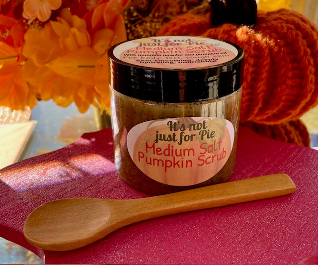 Medium Salt Pumpkin Scrub
