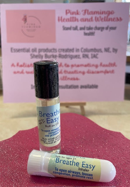 Breathe Easy Inhaler and Roll-in Oil