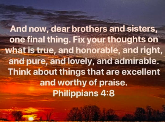 "Think on These Things"