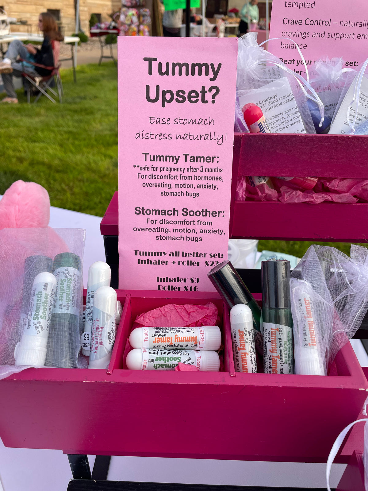 Tummy Tamer (safe for use during pregnancy and for ages 2 years +)