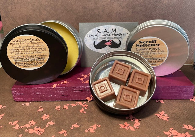 Macho Lotion Squares - Lumberjack