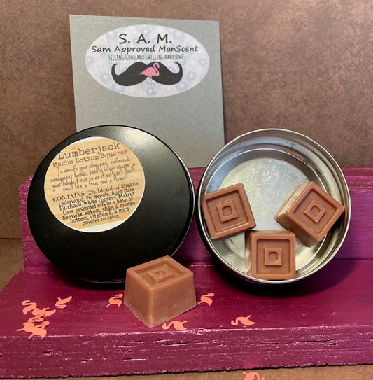 Macho Lotion Squares - Lumberjack