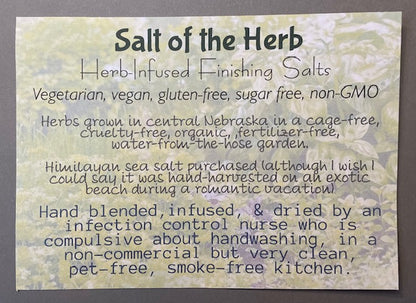 Salt of the Herb- Sage