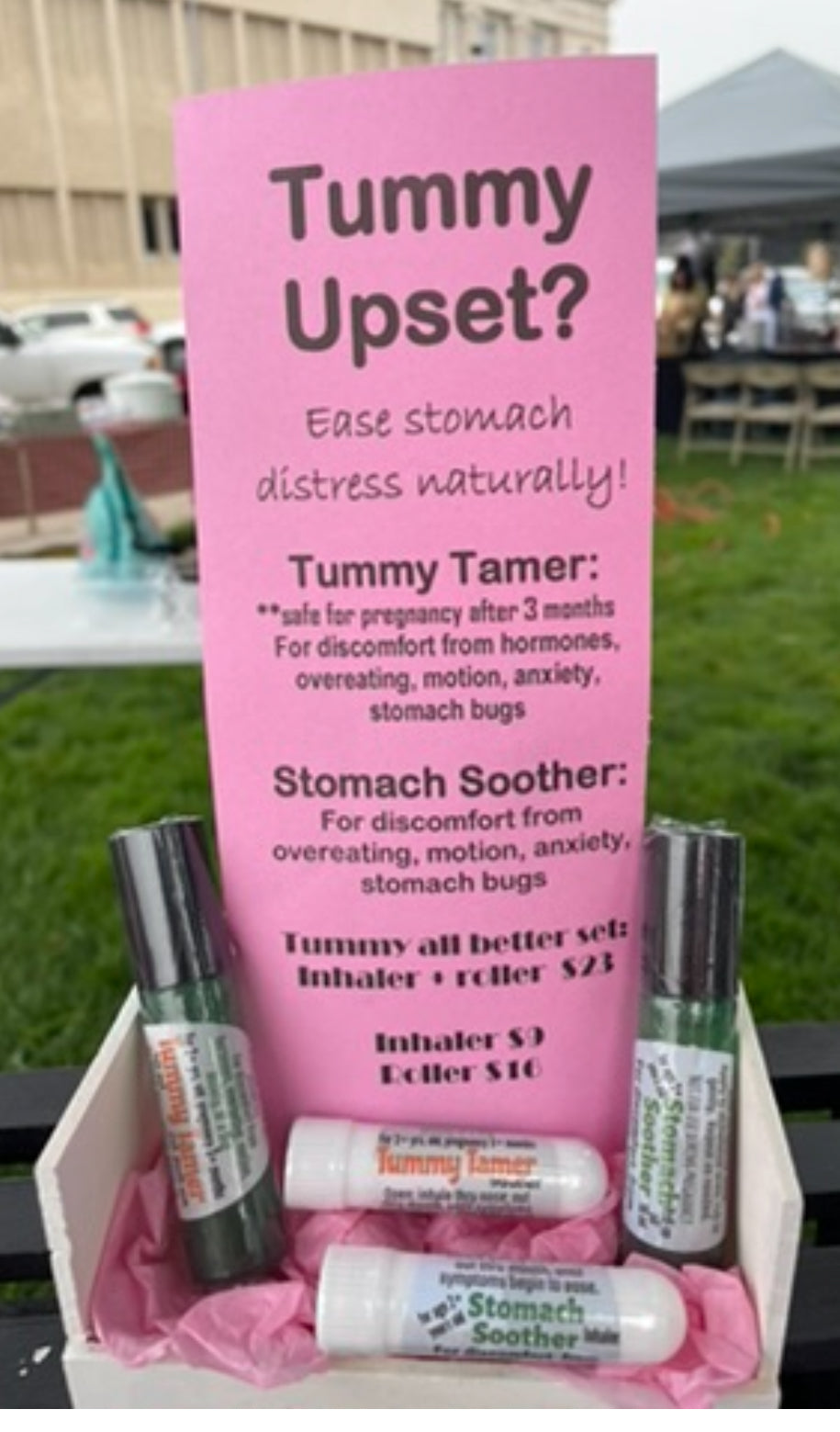 Tummy Tamer (safe for use during pregnancy and for ages 2 years +)